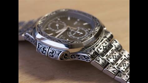 patek philippe nautilus 5990 fully hand engraved price